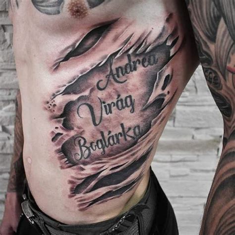 tatuajes en las costillas|155 Tatuajes en las COSTILLAS para hombres y mujeres